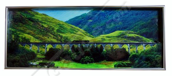 Glenfinnan Viaduct Picture Frame Diorama